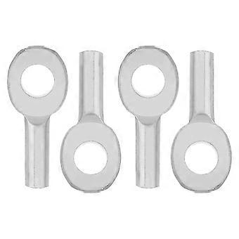 4pcs Drahtseil Ösen Ersatz Metall Ende Terminal Connector Gelenke Ösen Stopper Für Sicherheit Schnur Gym Riemenscheibe Kabel Gewichtheber Maschine Fitness 