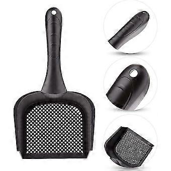 Durable Reptile Terrarium Scoop with Sifter for Kitty Litter Sand Bedding Cleaner Portable Practical Pet Corner Shovel