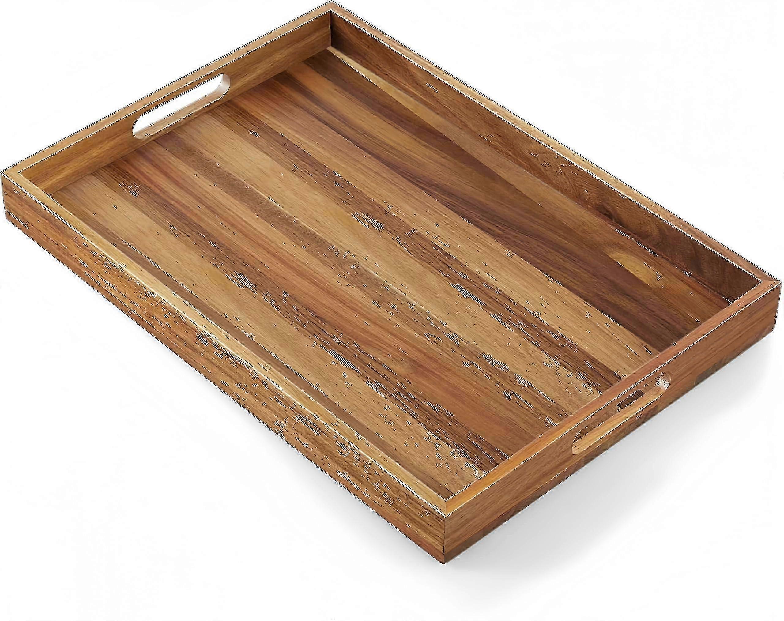 1 Decorative Serving Tray for Breakfast 17-Inch