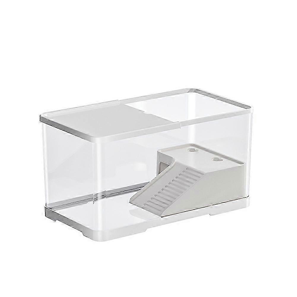 Turtle Tank Habitat Kit Hatching Breeding Case Decor Turtle Terrarium Basking Platform with Multi-Function Area