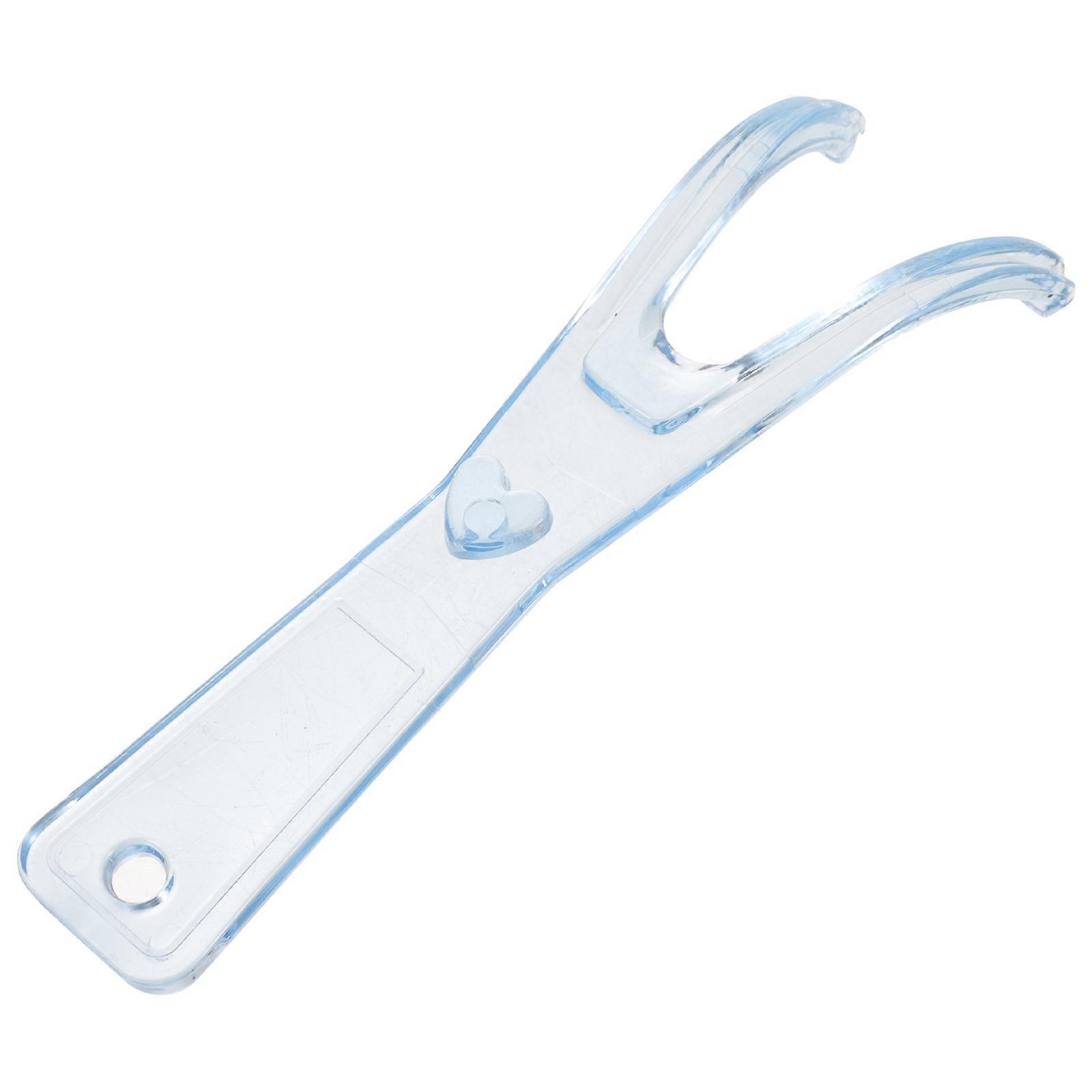 Dental Floss Holder Replaceable 1Pcs for Floss Use Durable PP Material Blue