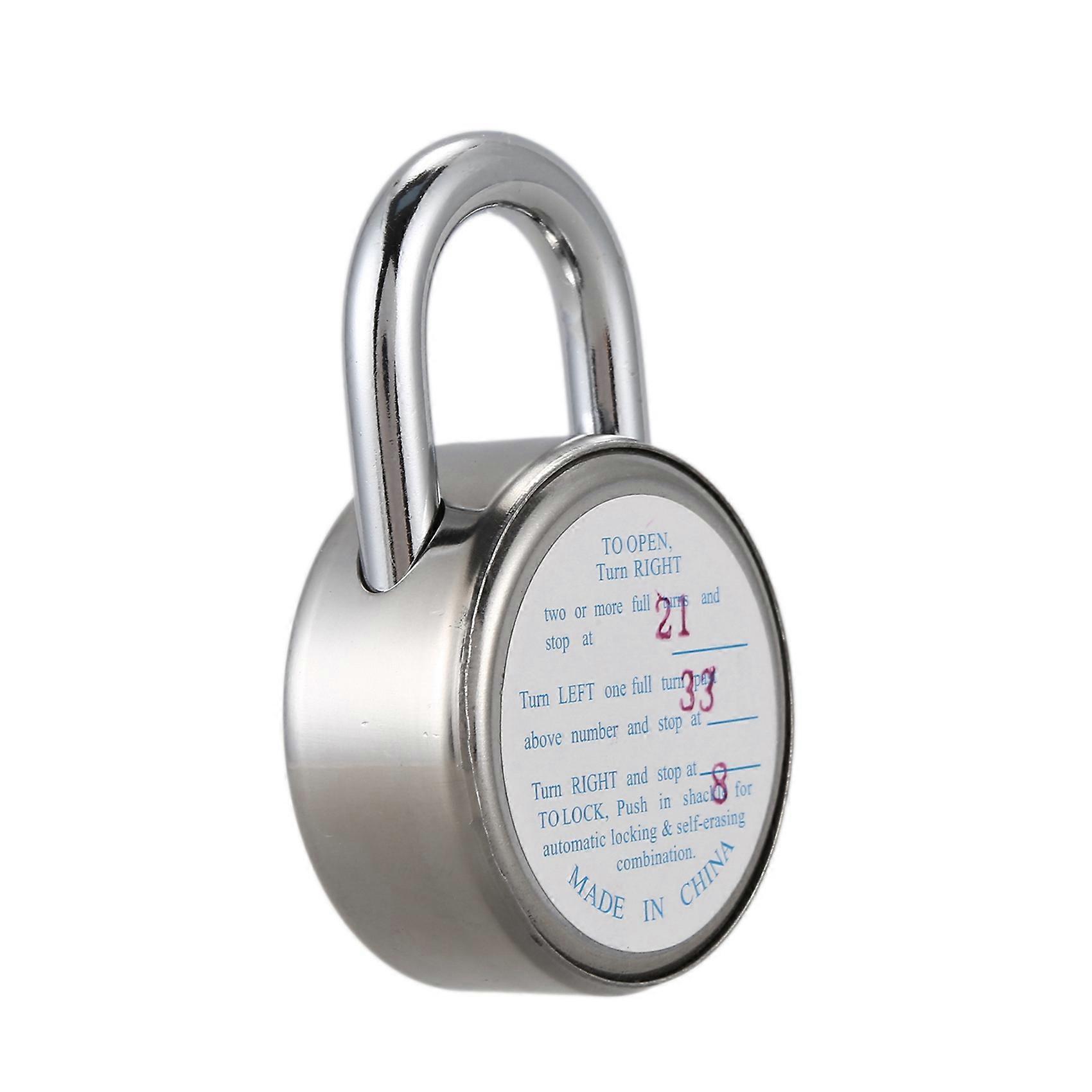 4X Master Coded Lock 50mm with Round Fixed Dial Combination Padlock