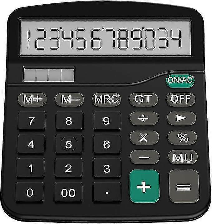 12-bit Standard Function Desktop Calculator