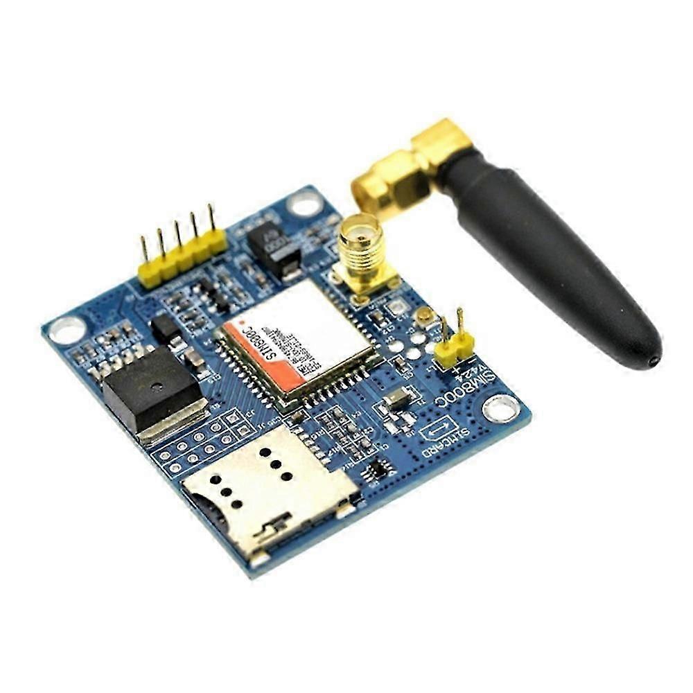 SIM800C Development Board with Glue Stick Antenna GSM GPRS Module Support Message Bluetooth Audio Interface
