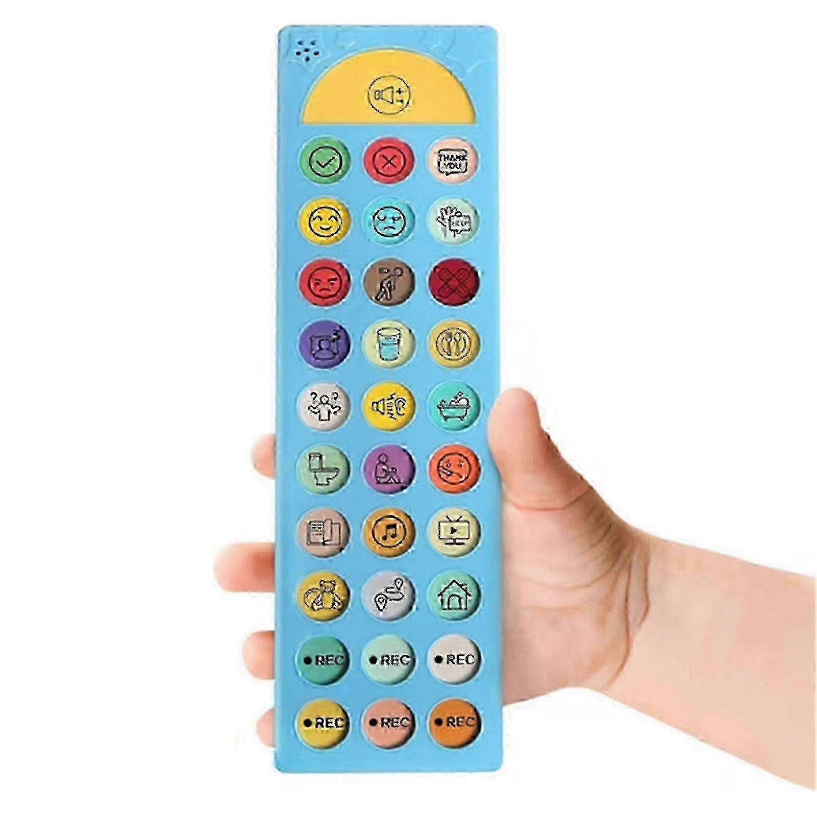 Programmable Autism Communication Device with 6 Buttons and Adjustable Volume fo