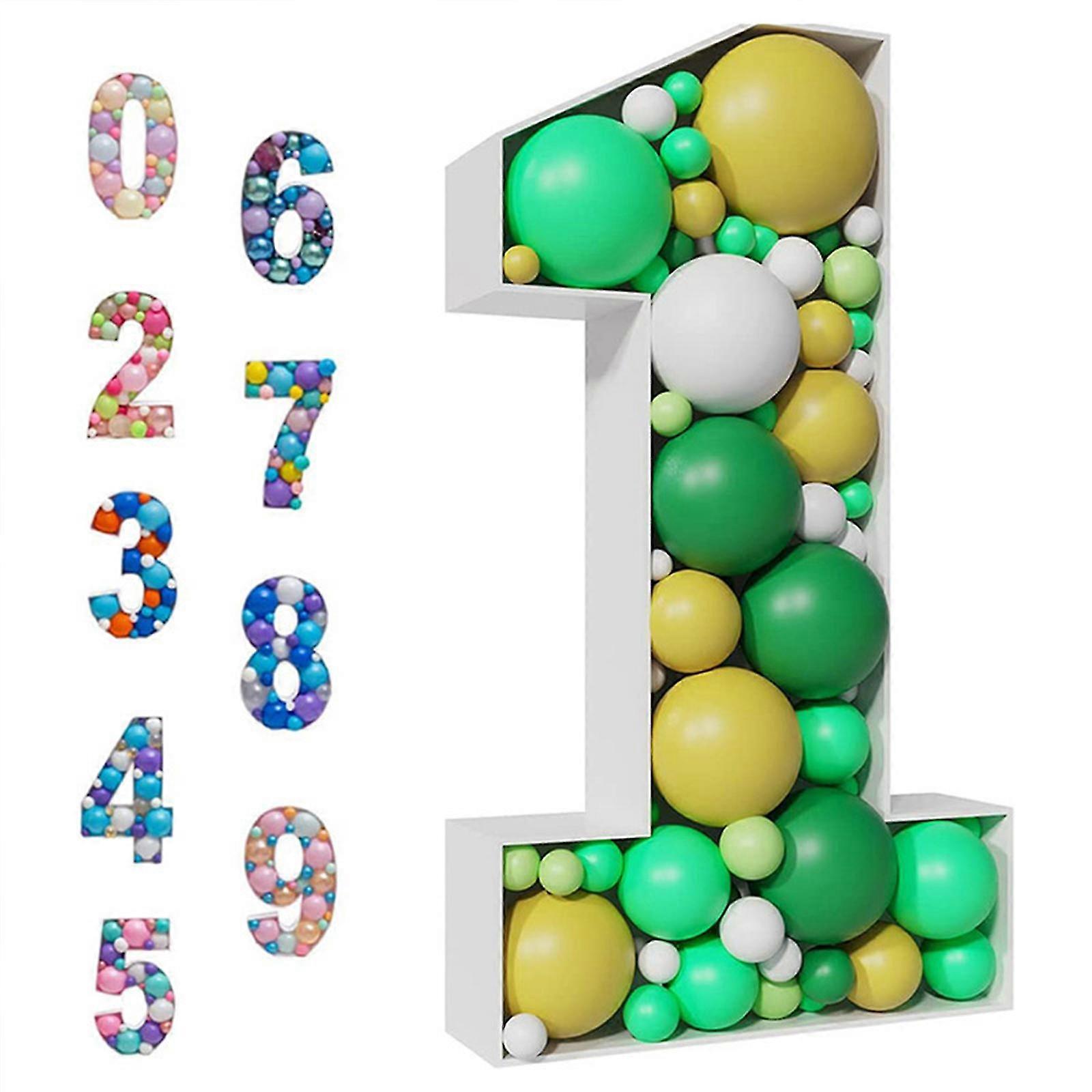 Balloon Number Frame 0-9 Kit