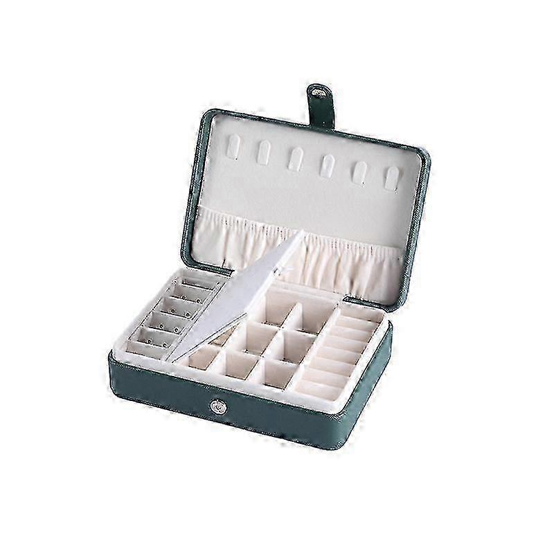 Compact Jewelry Box with 56 Stud Holders
