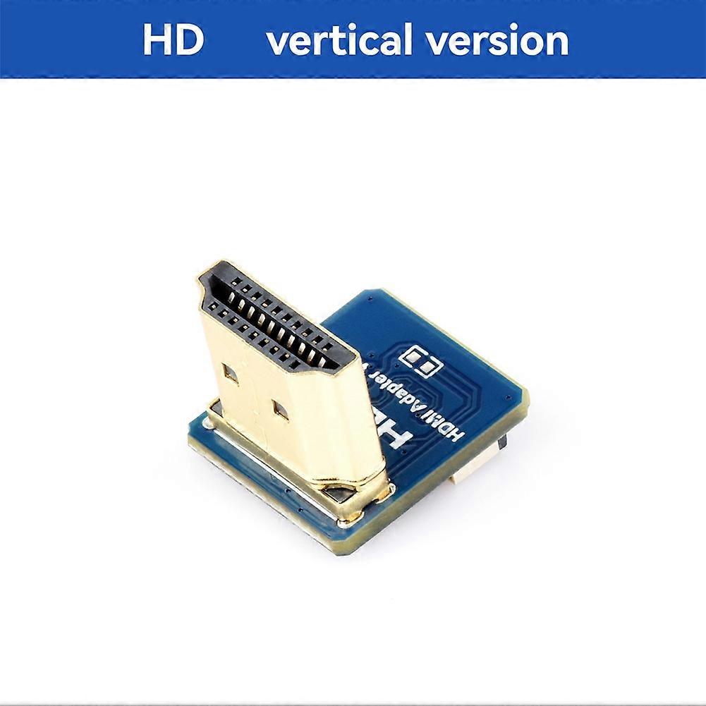HDMI-Compatible Adapter for DIY FFC Cable Horizontal/Vertical Connector for Raspberry Pi Vertical