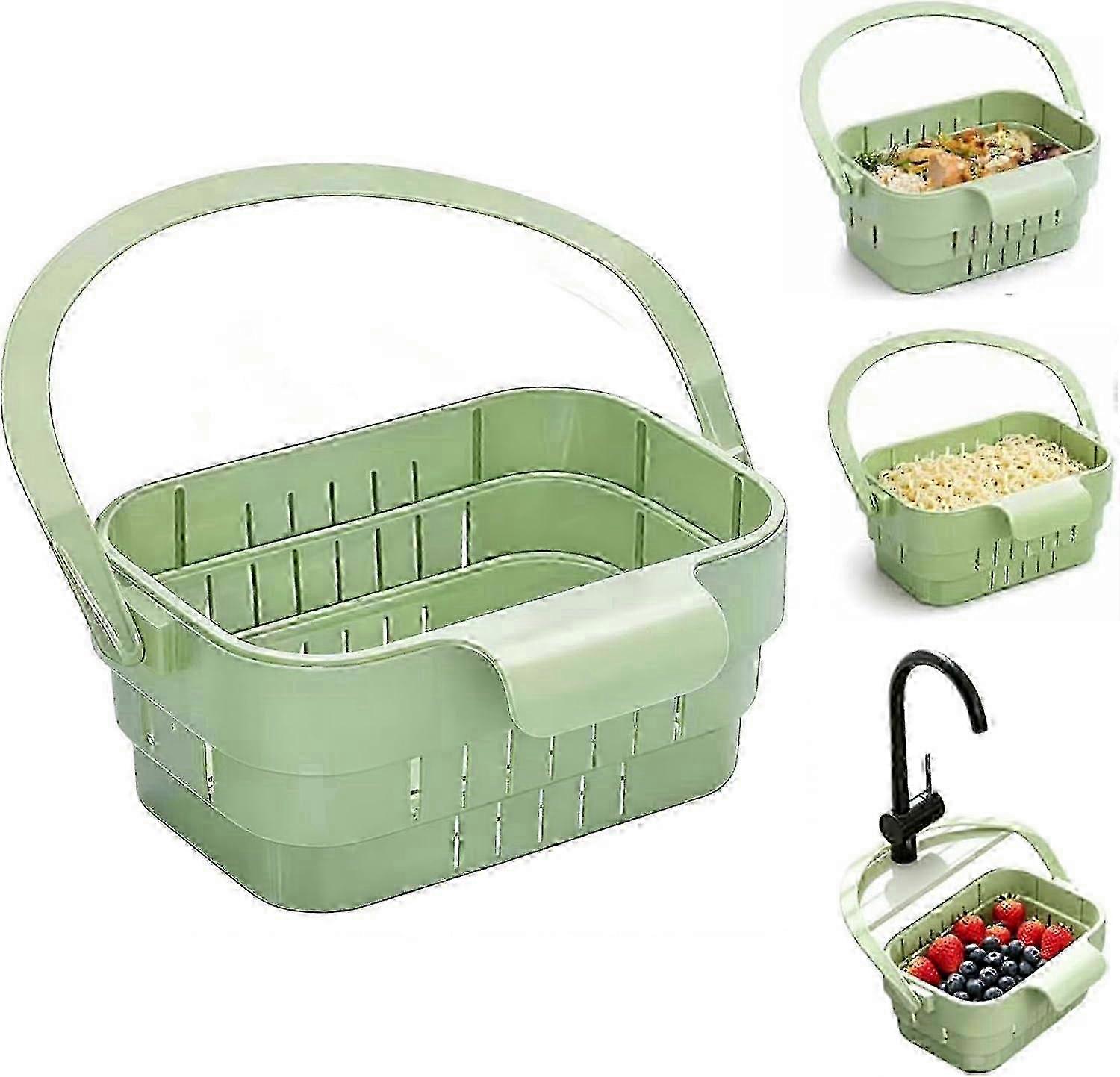 Space Saving Sink Strainer With Flip Cover