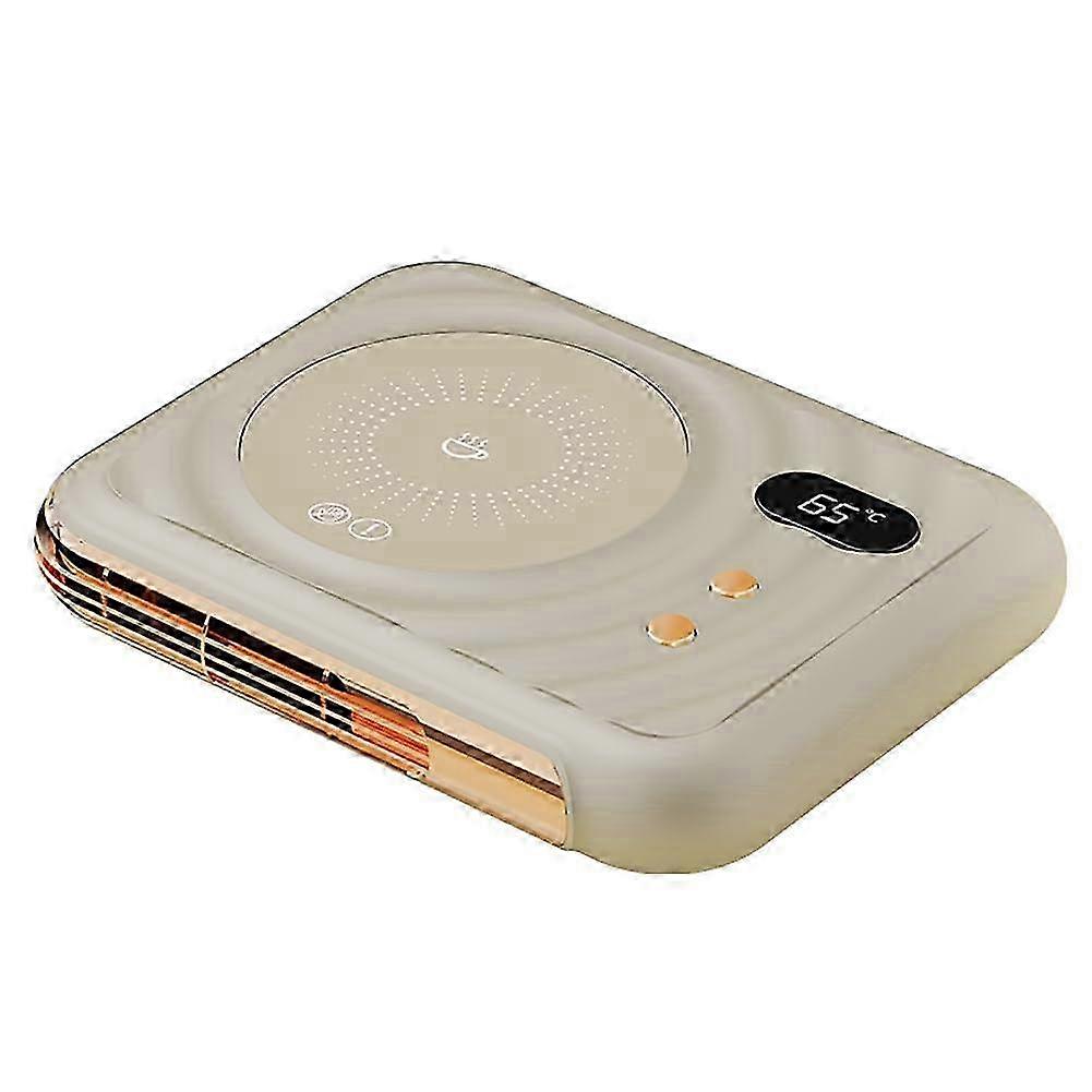 3-Setting Dual-Heat Mug Warmer Compact