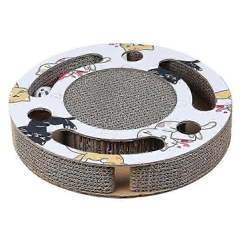 Cat Scratching Board Ball Multi-Function Cat Scratcher Funny Sharpen Nails Scraper Scratching Post top