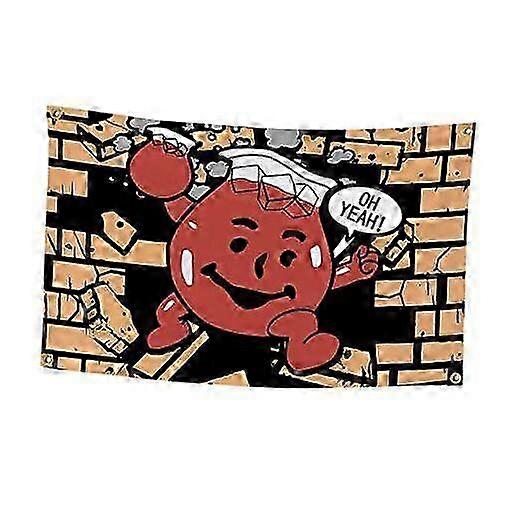 Kool-Aid Man Parade-Flagge, Polyester.