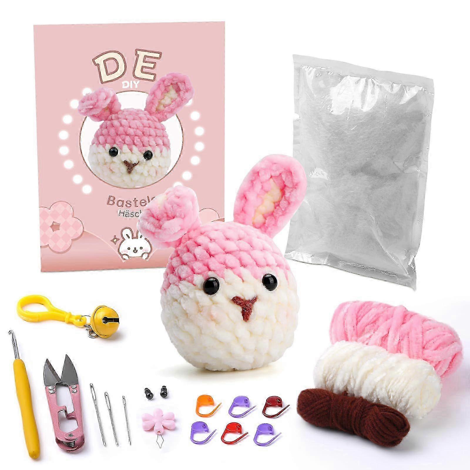 Complete Chenille Crochet Starter Kit