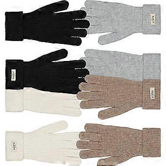 Barts Womens Darty Soft Rib-Knit Gloves