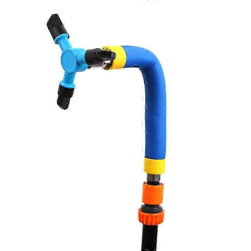 Automatic rotating trampoline sprinkler