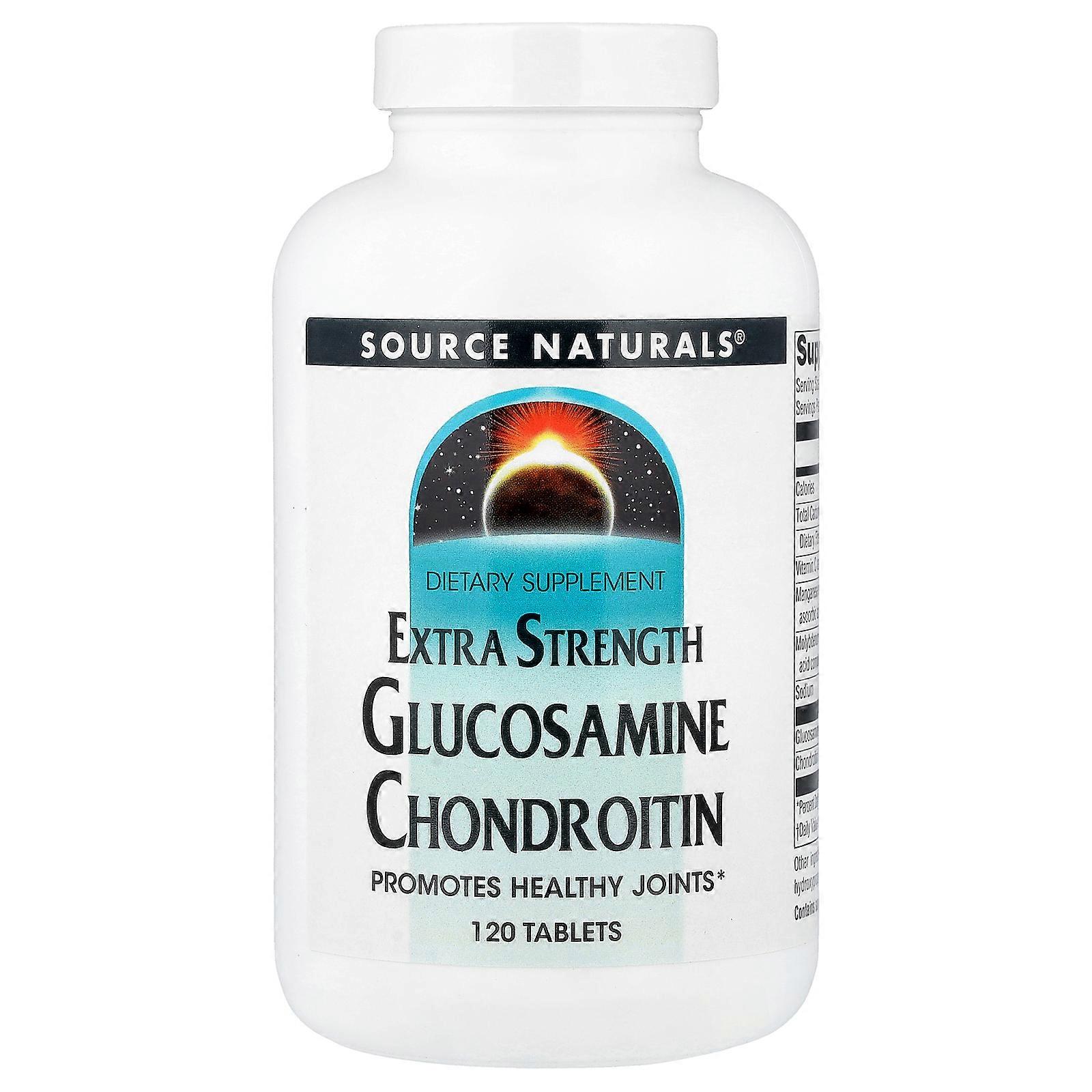 Source Naturals, Glucosamine Chondroitin, 120 Tablets