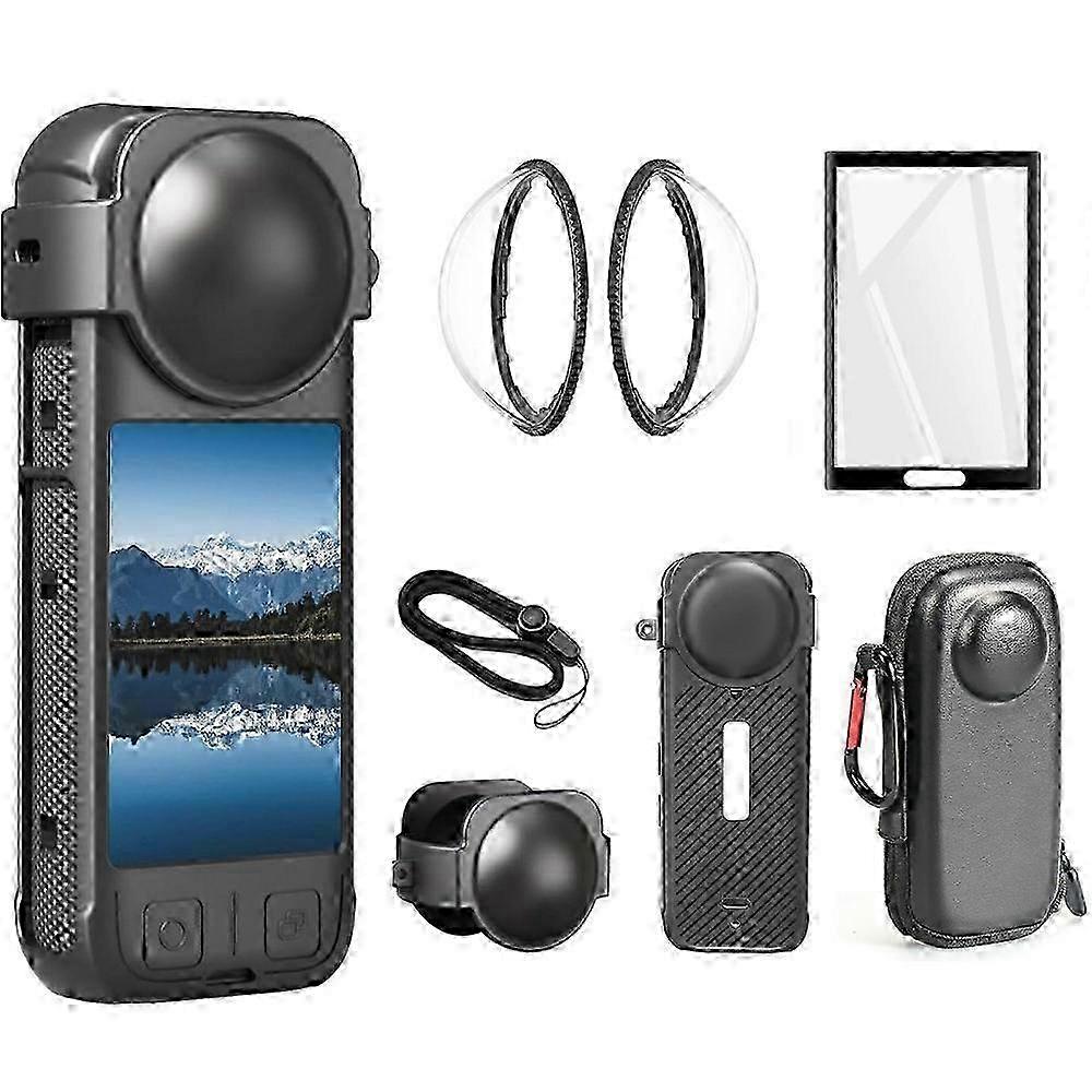 Tempered Glass Screen Protector Silicone Case Kit