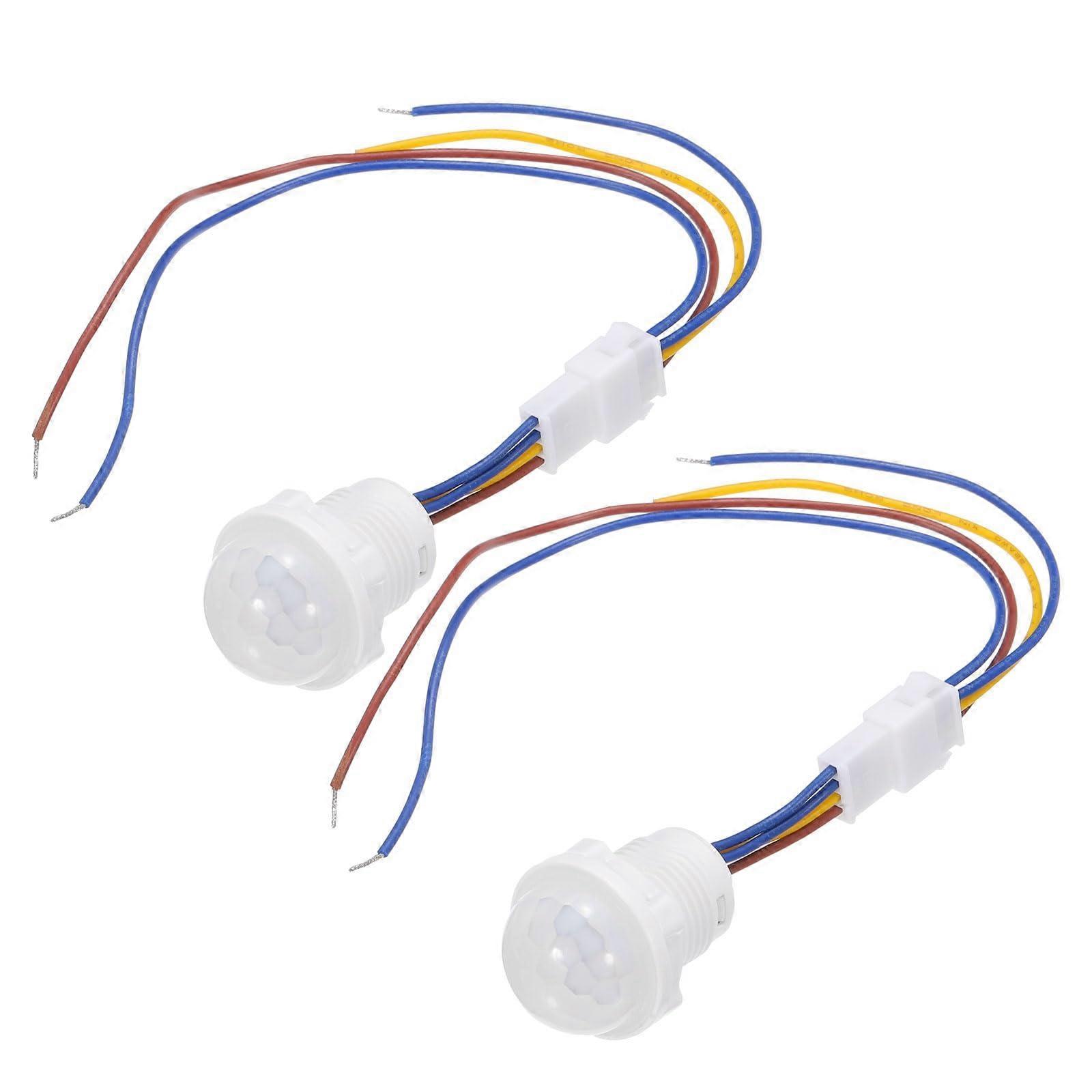 Motion Sensor Light Switch 85265V PIR Smart Detector with Ambient Light Sensor, 2 Pack