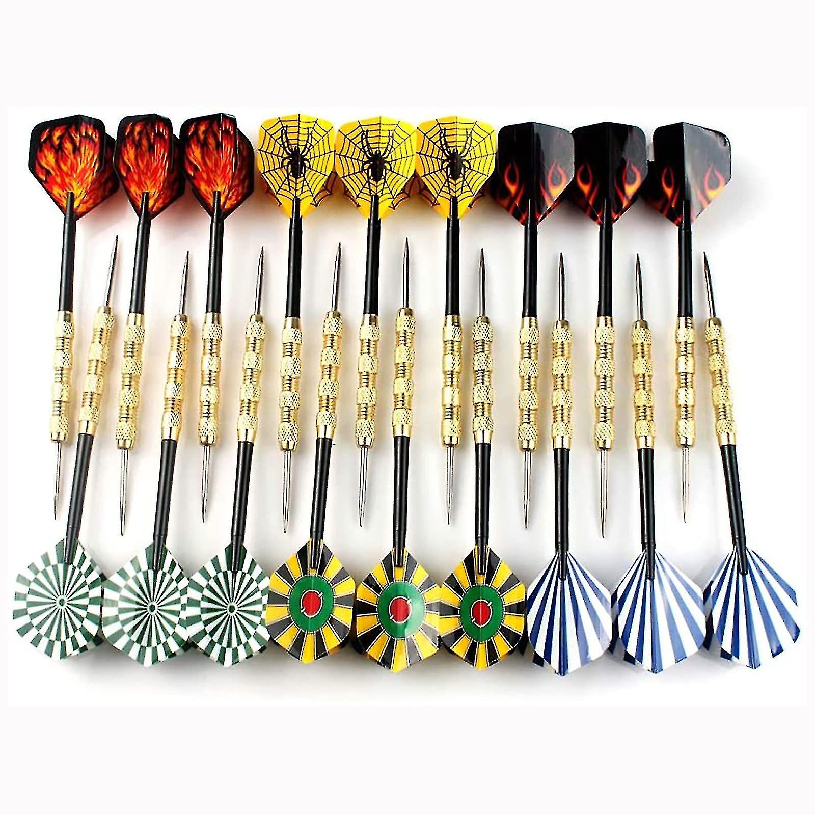 18 Pack Stainless Steel Darts With Steel Tip