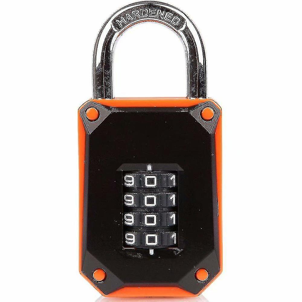 Heavy Duty Tempered Stainless Steel 4 Digit Code Padlock A