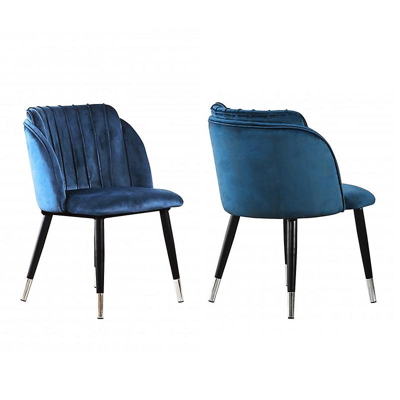 Milan Lux Velvet Dining Chair Set Of 2