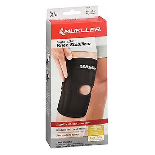 Müller Elastischer Kniestabilisator Moderate Large/X-Large, 1 Stück (Packung mit 1 Stück)