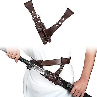 Porte-épée Katana Avec Ceinture - Ceinture 105 Cm Pour Cosplay, Samouraï - Accessoire Reconstitution