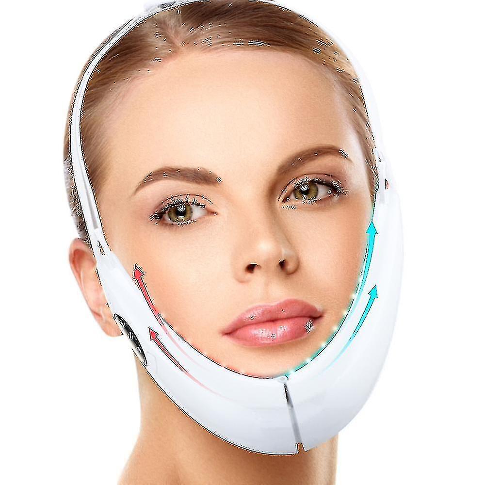 Electric V-face Sha Massar -ems Microcurrent Face Lifting Electric Double
