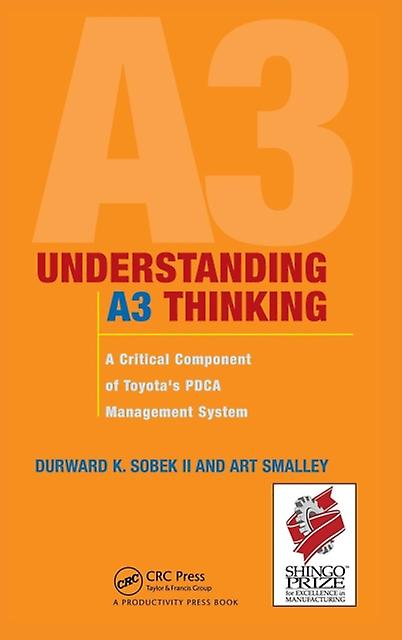 Understanding A3 Thinking by Smalley & Art Art of Lean & Huntington Beach & California & USA Hardback Book