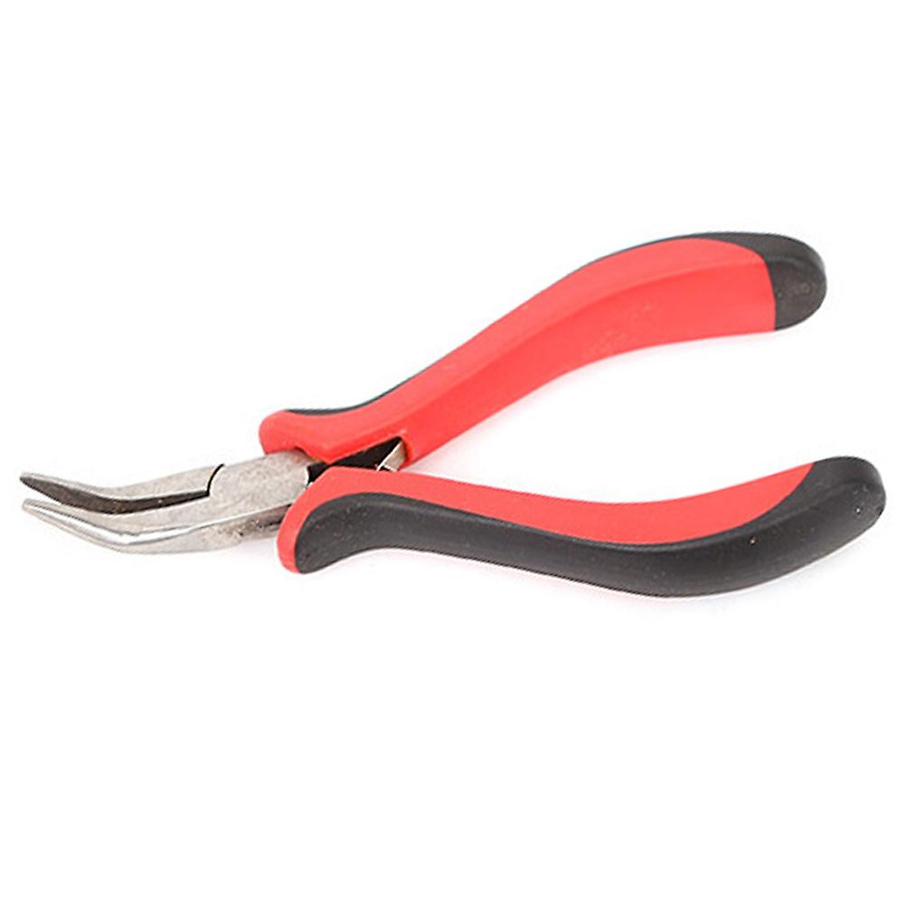 Universal Fishing Curved Nose Pliers Easy-handheld Durable Pull Wire Tool for Wire Stripping