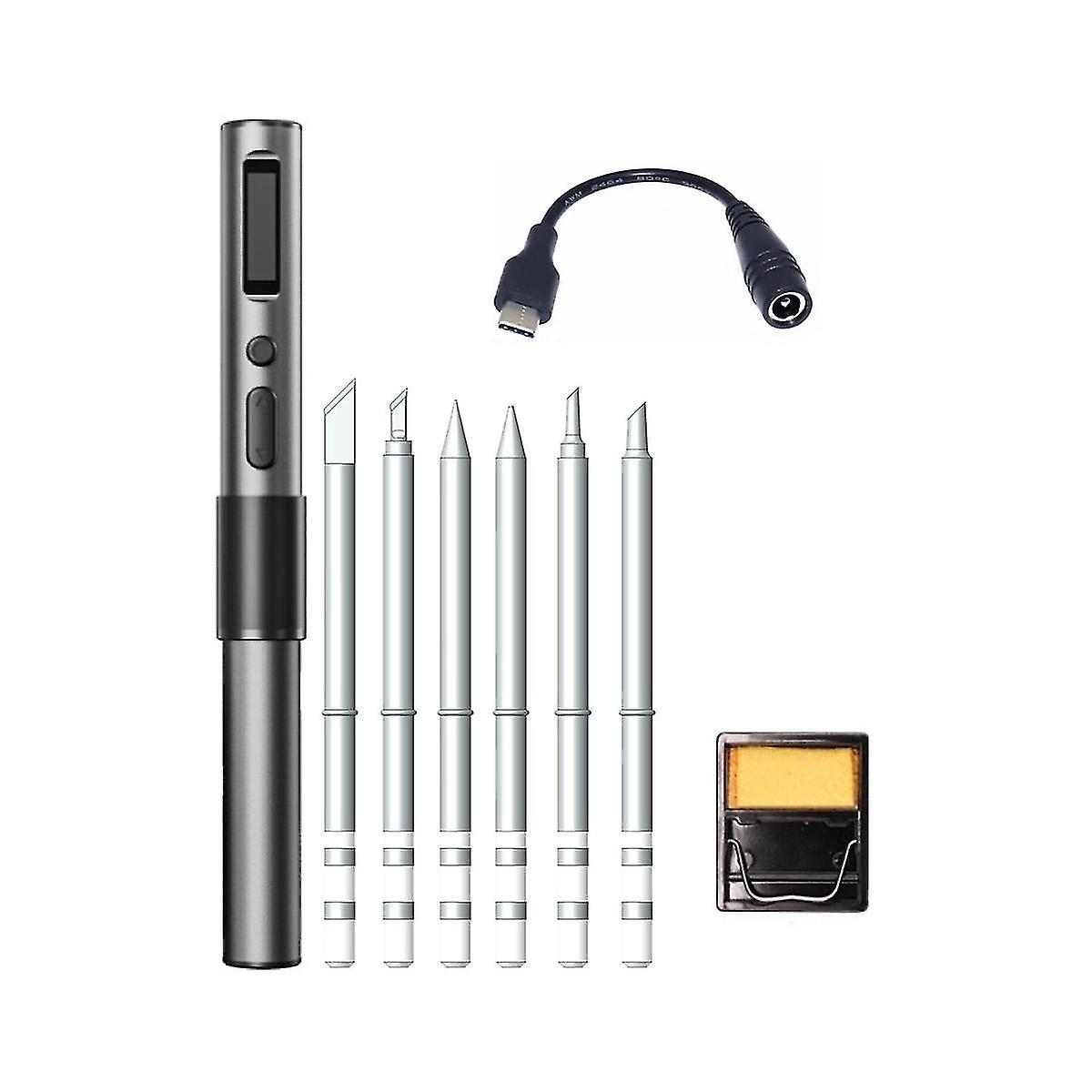 Mini65 Portable Smart Pd65w Electric Soldering Iron Adjustable Constant Temperature Compatible With