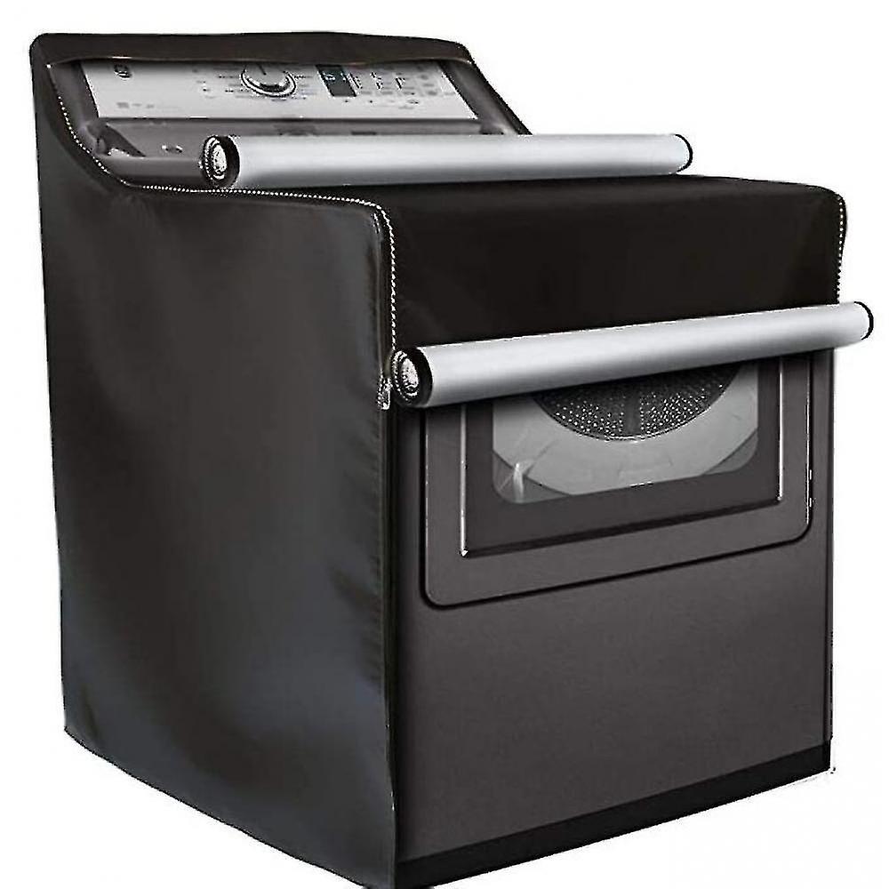 Washing Machine Dust Cover Side Open Drum(black)