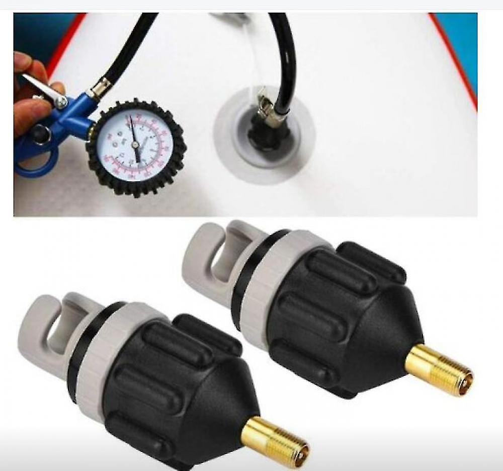 Sup Pump Adapter 2 Pcs Inflation Valve Adapter Inflatable Boats Kayak Inflation Mouthpiece Boat Valv