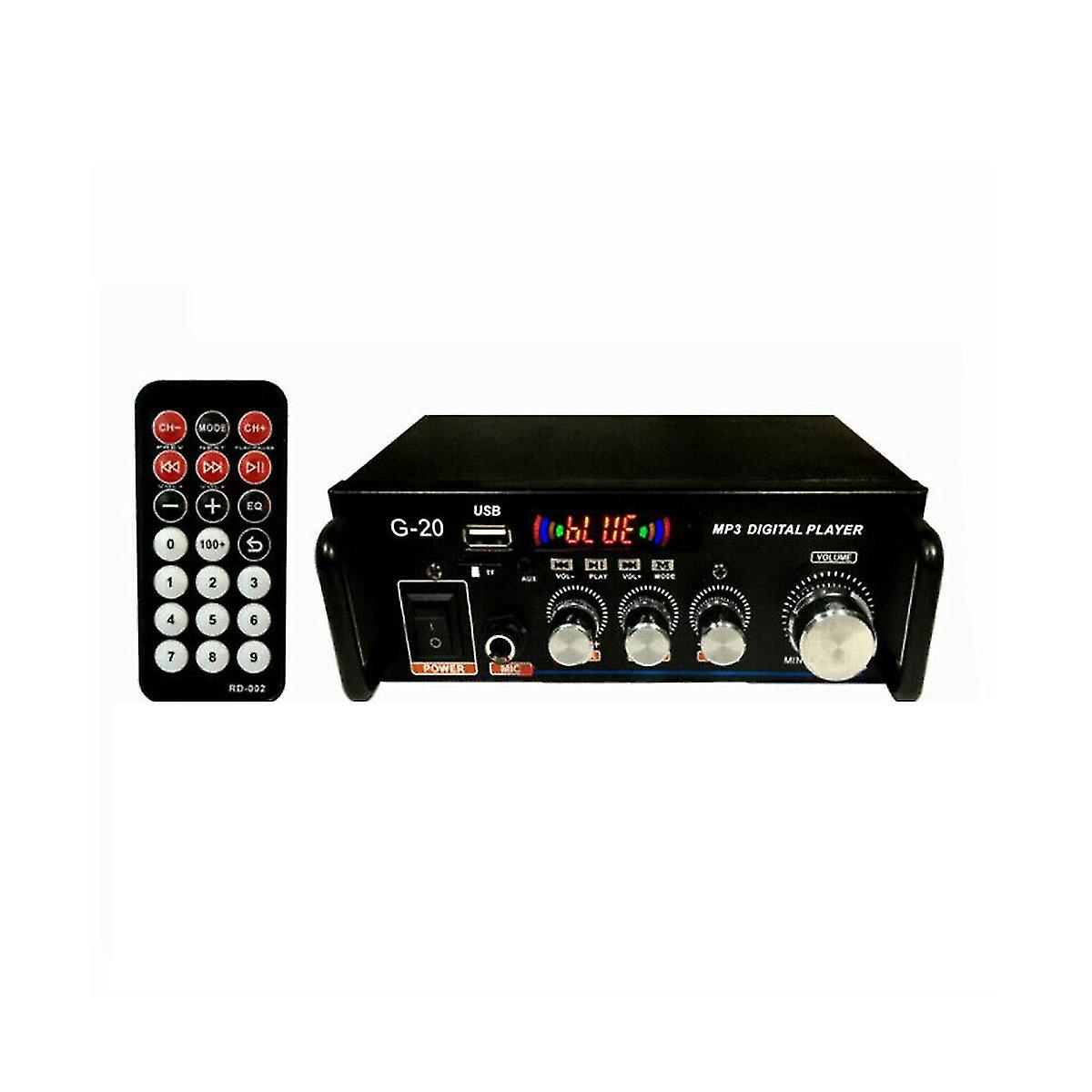 G20 Digital Power Amplifier Audio Power Amplifier Audio Amplifier Universal Car Supplies Eu Plug