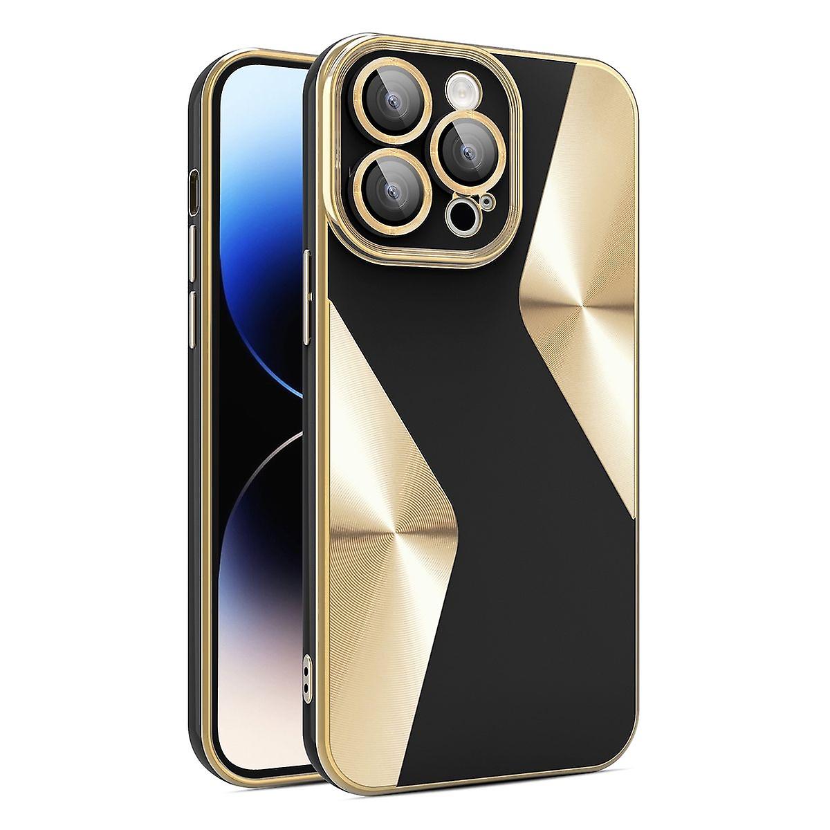 For Apple iPhone 15 Pro Max Electroplating Silicone TPU Phone Case Protection