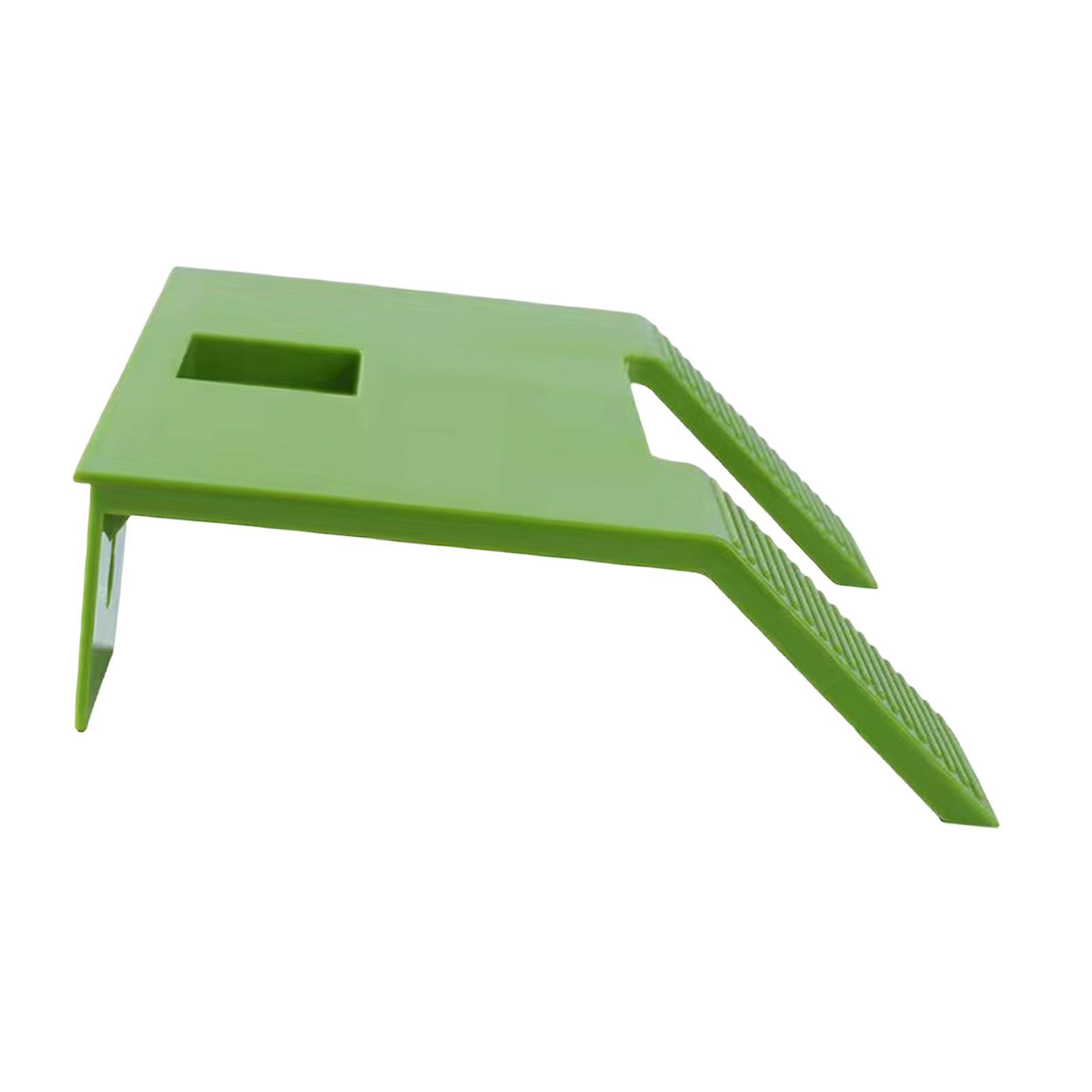 Turtle Resting Basking Platform Climbing Shelf for Frog Tortoises Amphibians Green Large