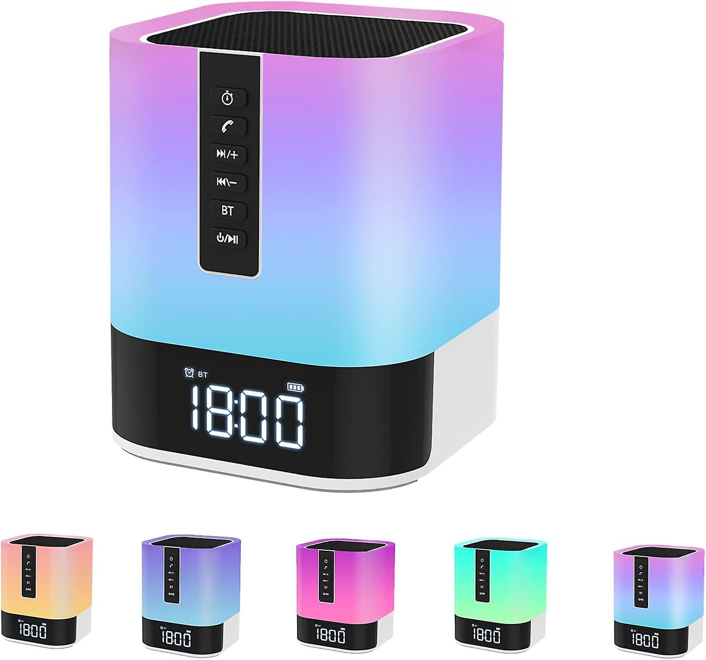 Portable Bluetooth Speaker Speaker Alarm Clock , Children's Light
