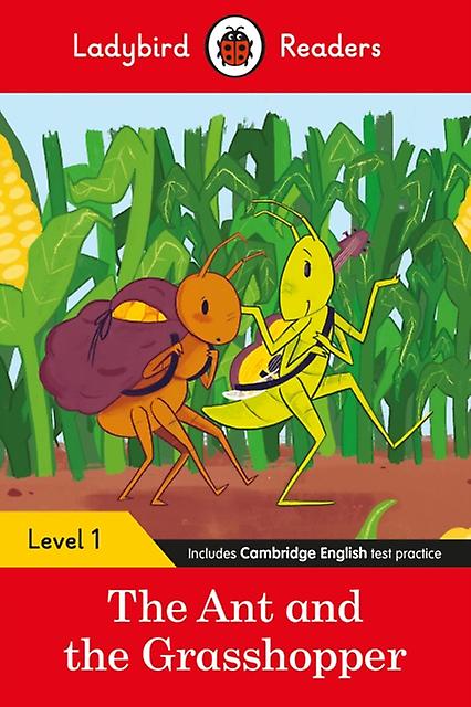 Ladybird Readers Level 1 The Ant And The Grasshopper Elt Graded Reader by Ladybird Paperback Book