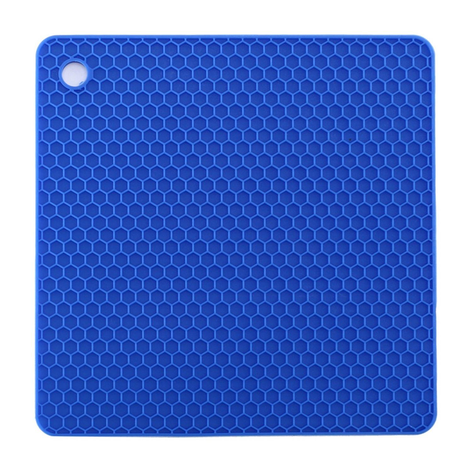 ZHOUBA Coaster Pad Square Honeycomb Heat Insulation Mat Anti-scald Water Cup Coasters Kitchen Suppli