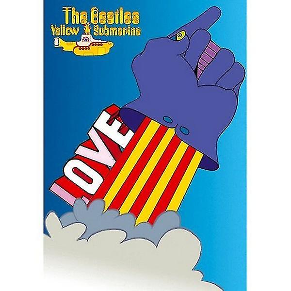 The Beatles Yellow Submarine Postcard