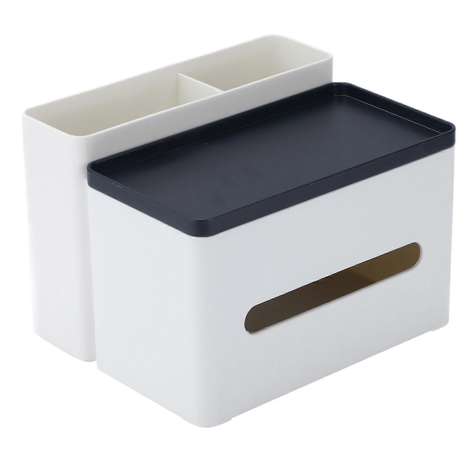 Multifunctional Tissue Box: Grid Storage Design with Smooth Arc Opening