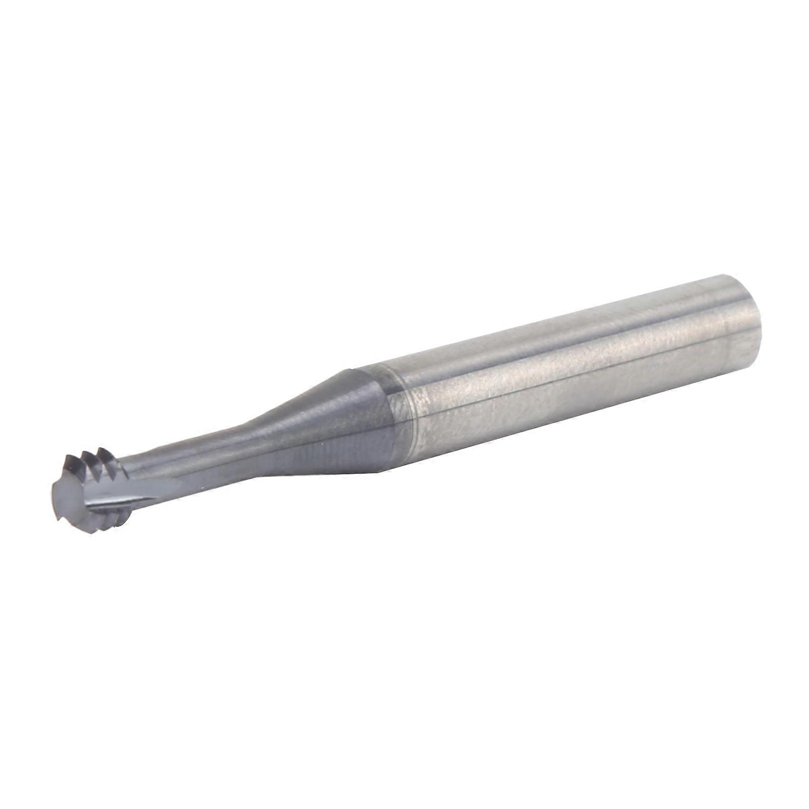 3 Flute End Mill, 60° Metric Thread, Tungsten Steel, Threading Tools M6.0 x 1.0 x D6 x 50