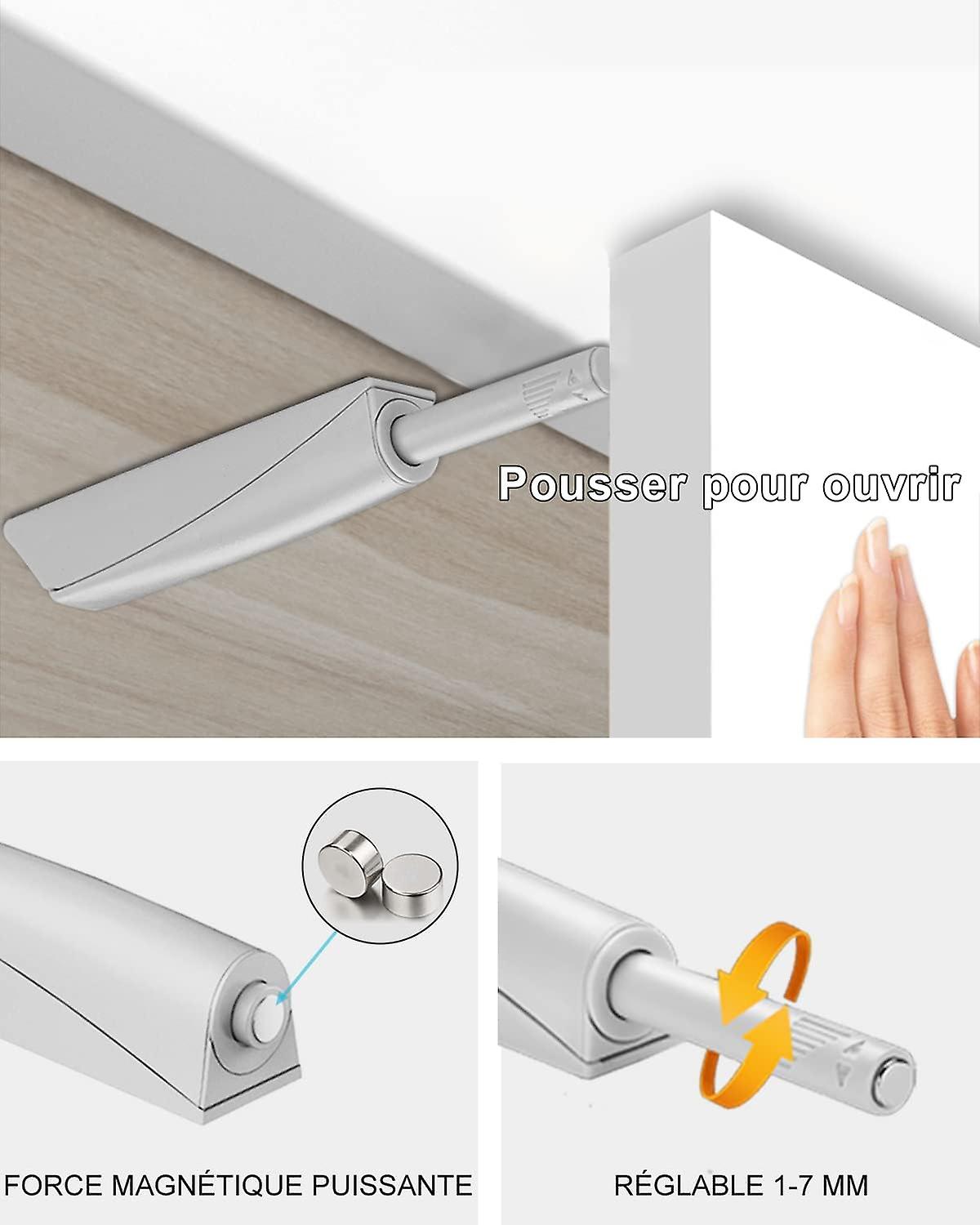 Push to Open Damper Door Closet Jiayi Magnetic Latch for Cabinet Push to Open System Drawer Damper