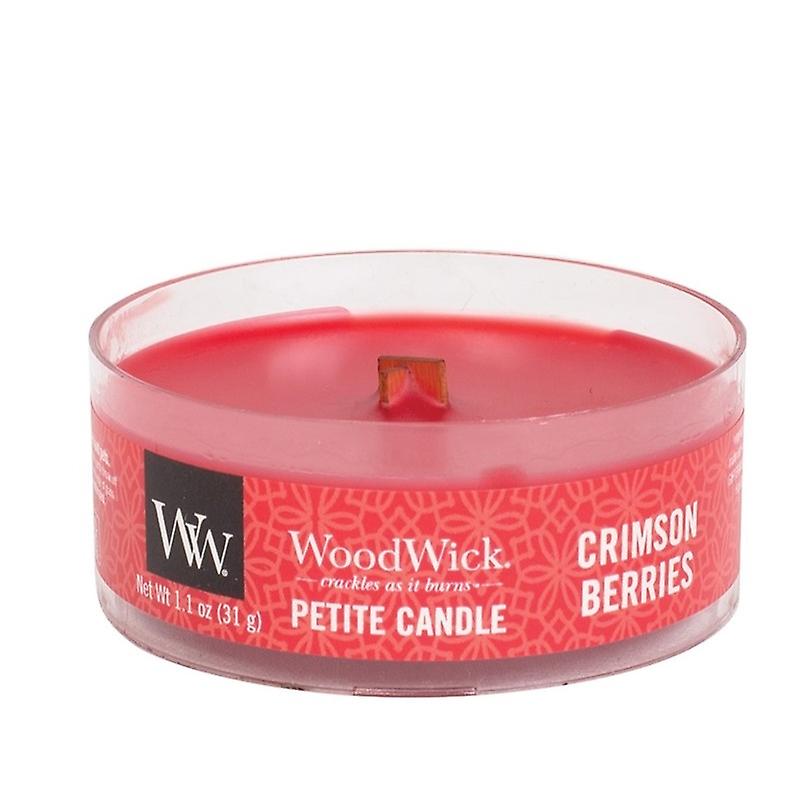 WoodWick Petite - Karmozijnrode Bessen