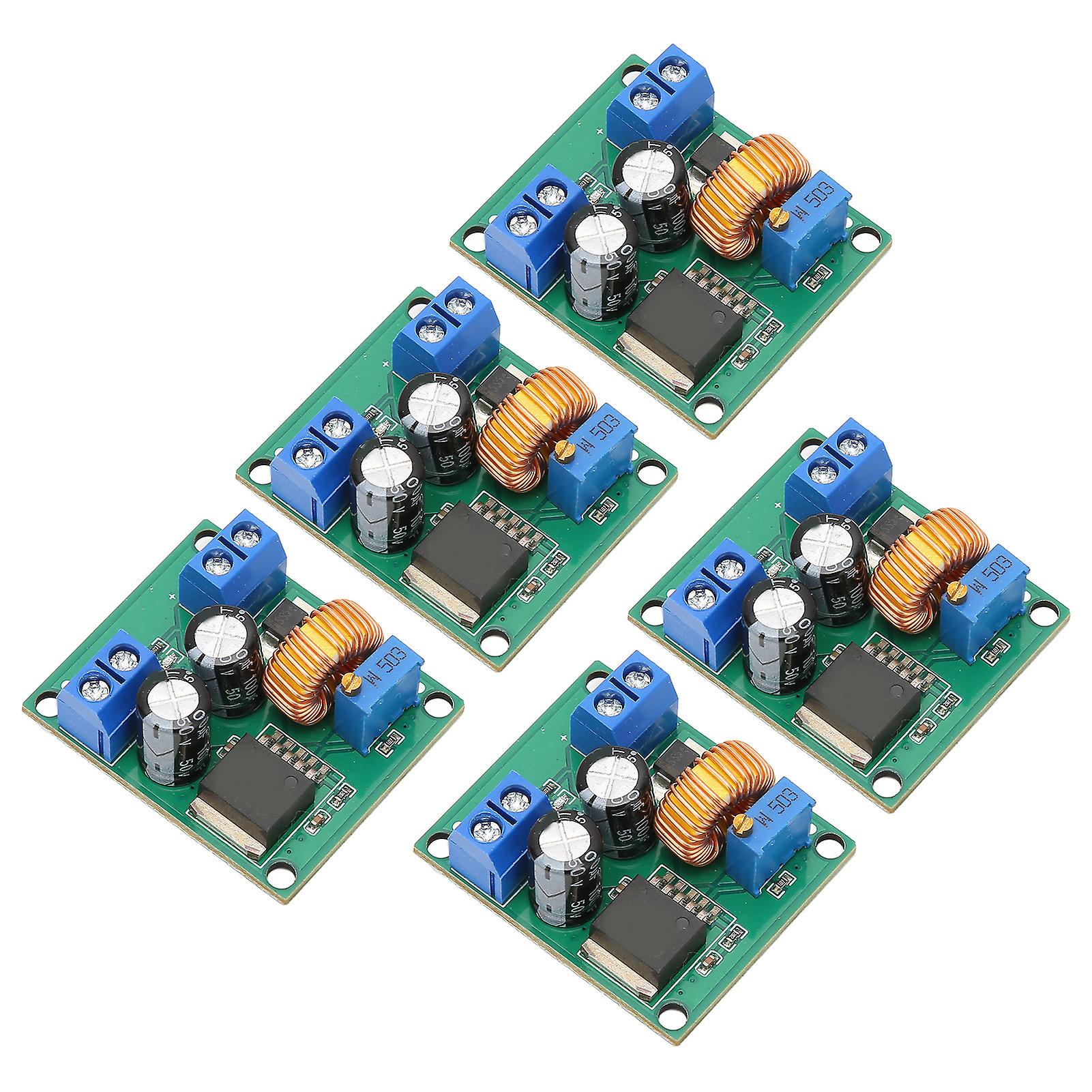 5pcs Adjustable DC Boost Power Module Board 3V-36V Voltage Stabilizer