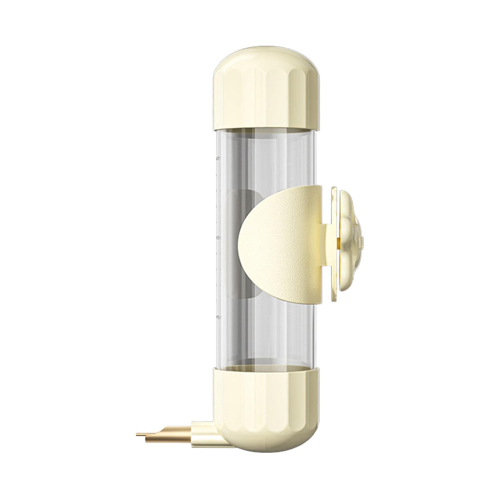 Bird Drinker Parrot Waterer, 200ml Clear Scale Automatic Drinking Device Drinking Bottle for Small Animals Medium Birds