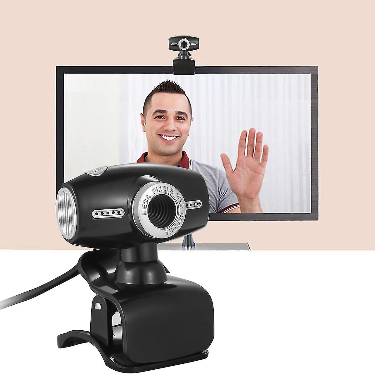 Webcam Usb 2.0 Web Camera Clip-on Webcams With Digital Microphone Web Cameras For Computer Pc Laptop Desktop 8mp 45fps