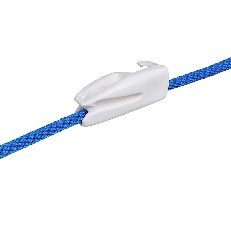 Fender hook. plastic for railing wire 6-8mm. white