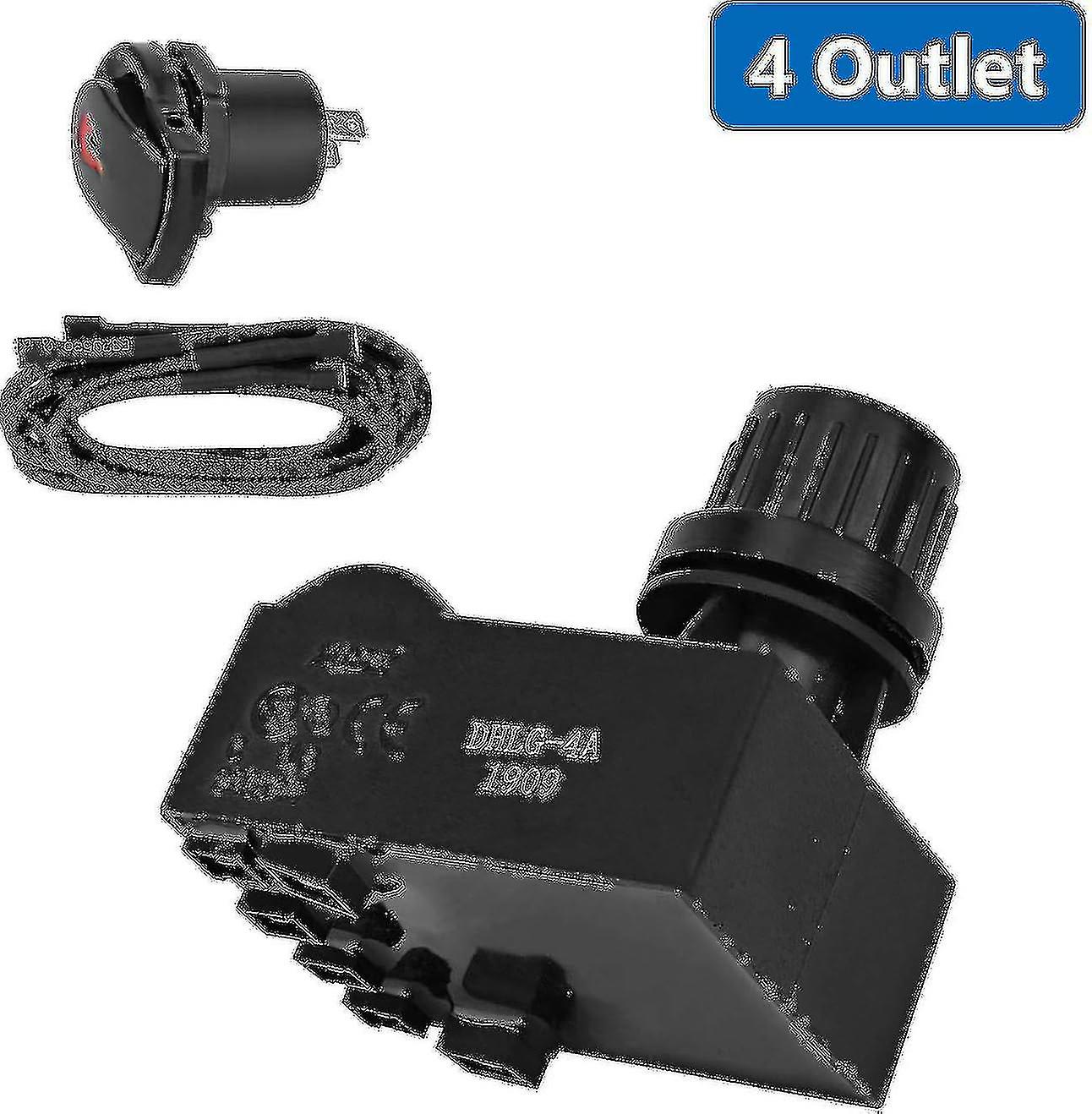 Remplacement électronique compatible Char-broil G511-0055-w1 et autres modèles Char-broil, y compris le module d’allumage, les prises Ignitor-4 et Electro