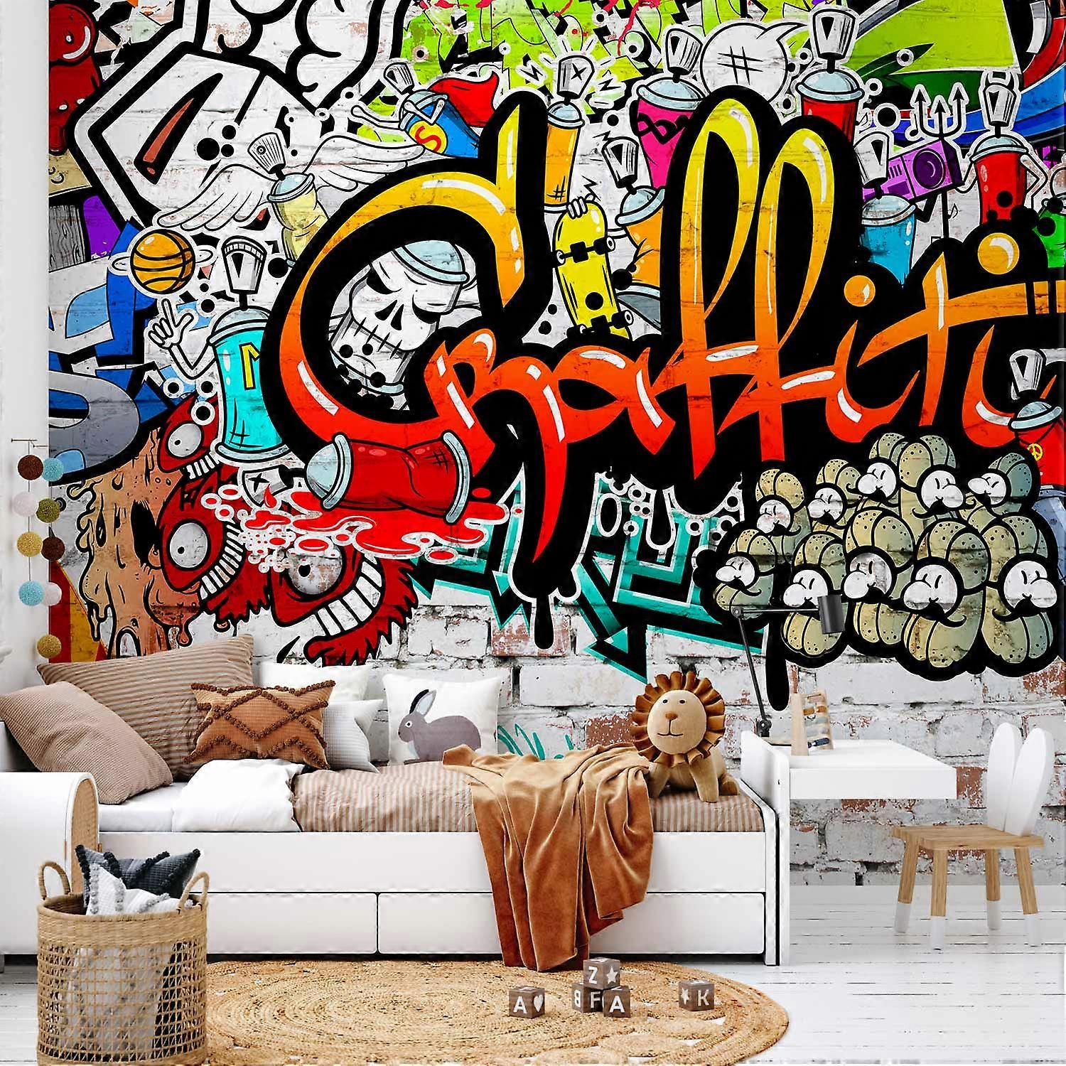 Fototapete - Buntes Graffiti